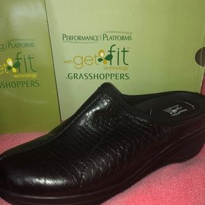 Joy Mangano GrassHoppers Get Fit Mule